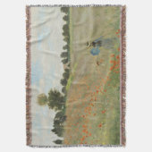 Claude Monet Das Mohnfeld bei Argenteuil Kunst Decke (Vorderseite Vertikal)