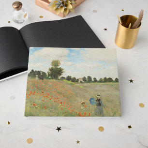 Claude Monet Das Mohnfeld bei Argenteuil Kunst Gästebuch