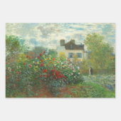Claude Monet Das Mohnfeld bei Argenteuil Kunst Geschenkpapier Set (Vorderseite 2)