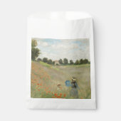 Claude Monet Das Mohnfeld bei Argenteuil Kunst Geschenktütchen (Vorderseite)