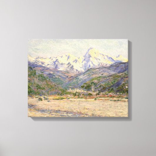 Claude Monet | Das Nervental Leinwanddruck (Vorderseite)