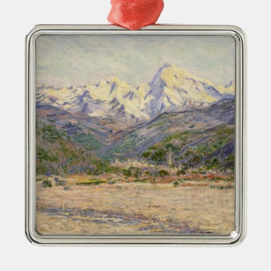 Claude Monet| Das Nervental Ornament Aus Metall (Vorne)