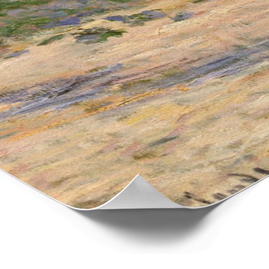 Claude Monet | Das Nervental Poster (Ecke)