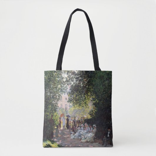 Claude Monet | das Parc Monceau Tasche (Vorderseite)