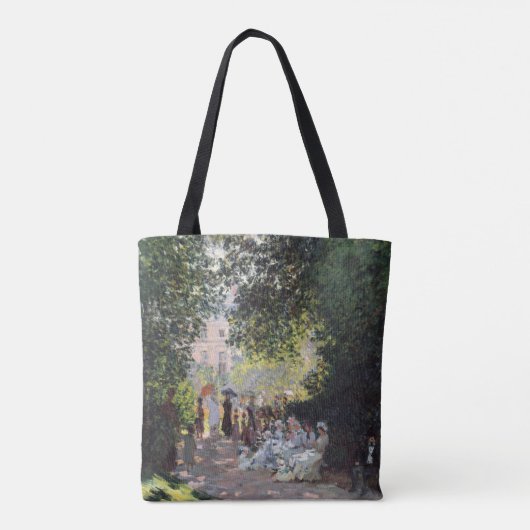 Claude Monet | das Parc Monceau Tasche (Rückseite)