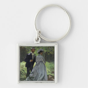 Claude Monet das Promenaders, Bazille, Camille Schlüsselanhänger