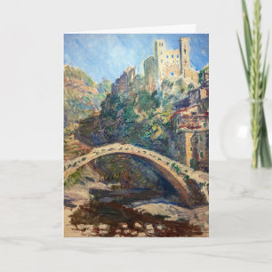 Claude Monet - Das Schloss von Dolceacqua Karte