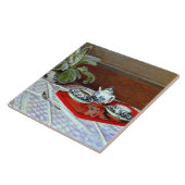 Claude Monet - Das Teeservice, Fliese (Seite)