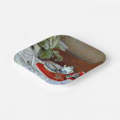 Claude Monet - Das Teeservice, Pappteller (Gewinkelt)