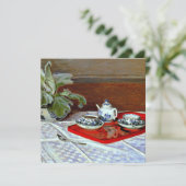 Claude Monet - Das Teeservice, Save The Date (Stehend Vorderseite)