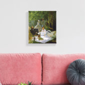 Claude Monet – Déjeuner sur l'herbe – 1866 Leinwanddruck (Insitu (Wohnzimmer))