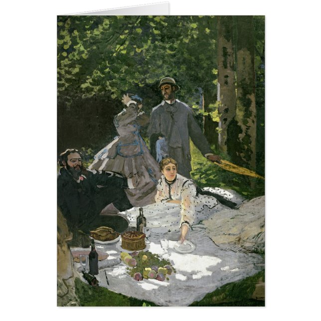 Claude Monet | Dejeuner sur l'Herbe, Chailly (Vorne)