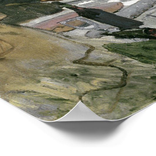 Claude Monet | Dejeuner sur l'Herbe, Chailly Poster (Ecke)