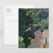 Claude Monet | Dejeuner sur l'Herbe, Chailly Postkarte (Vorne/Hinten)