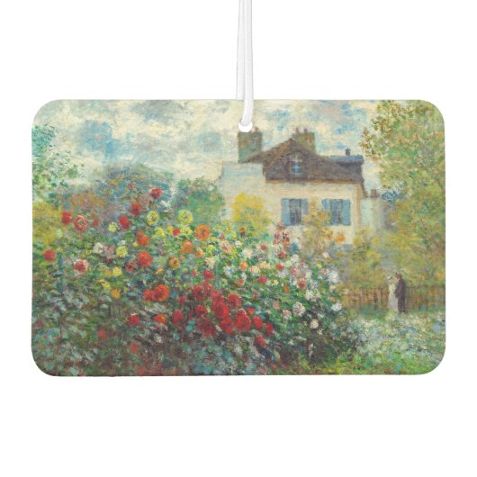 Claude Monet - Der argentinische Künstlergarten Autolufterfrischer (Vorderseite)