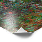 Claude Monet - Der argentinische Künstlergarten Fotodruck (Ecke)