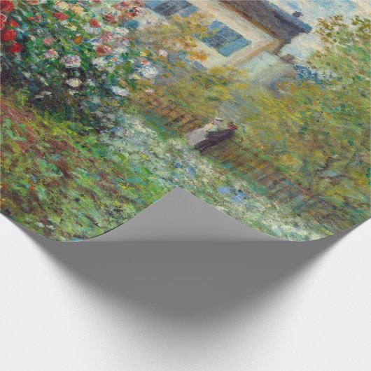 Claude Monet - Der argentinische Künstlergarten Geschenkpapier (Ecke)