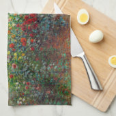 Claude Monet - Der argentinische Künstlergarten Geschirrtuch (Viertel Falte)