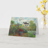 Claude Monet - Der argentinische Künstlergarten Karte (Gelbe Blume)