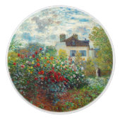 Claude Monet - Der argentinische Künstlergarten Keramikknauf (Vorderseite)
