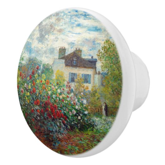 Claude Monet - Der argentinische Künstlergarten Keramikknauf (Rechts)