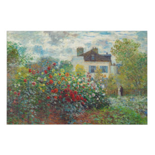 Claude Monet - Der argentinische Künstlergarten Künstlicher Leinwanddruck