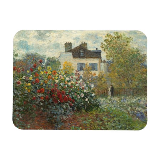 Claude Monet | Der argentinische Künstlergarten Magnet (Horizontal)