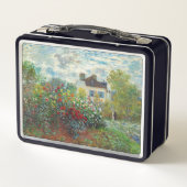 Claude Monet - Der argentinische Künstlergarten Metall Brotdose (Rückseite)