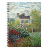 Claude Monet - Der argentinische Künstlergarten Notizblock (Vorderseite)