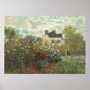 Claude Monet   Der argentinische Künstlergarten Poster