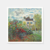 Claude Monet - Der argentinische Künstlergarten Serviette (Vorderseite)