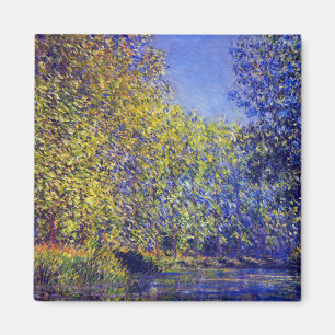 Claude Monet, der Biegung in Epte nahe Giverny Magnet