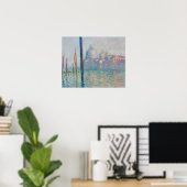 Claude Monet - Der Canal Grande Poster (Heimbüro)
