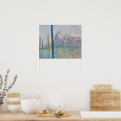 Claude Monet - Der Canal Grande Poster (Küche)