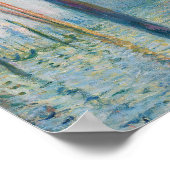 Claude Monet - Der Canal Grande Poster (Ecke)