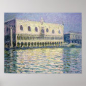 Claude Monet | Der Ducal Palace, Venedig, 1908 Poster (Vorne)