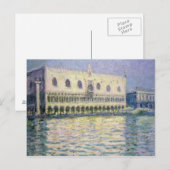 Claude Monet | Der Ducal Palace, Venedig, 1908 Postkarte (Vorne/Hinten)