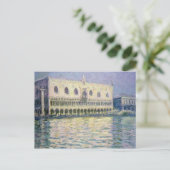 Claude Monet | Der Ducal Palace, Venedig, 1908 Postkarte (Stehend Vorderseite)