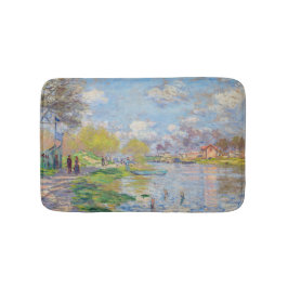Claude Monet - Der Frühling der Seine Badematte