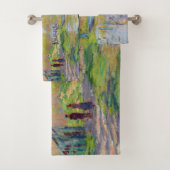 Claude Monet - Der Frühling der Seine Badhandtuch Set (Insitu)