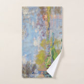 Claude Monet - Der Frühling der Seine Badhandtuch Set (Handtuch)