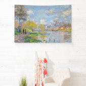 Claude Monet - Der Frühling der Seine Banner (InSitu)