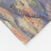 Claude Monet - Der Frühling der Seine Fleecedecke (Ecke)