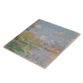 Claude Monet - Der Frühling der Seine Fliese (Seite)