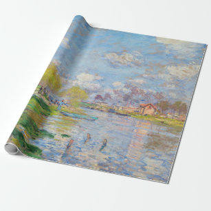 Claude Monet - Der Frühling der Seine Geschenkpapier