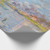 Claude Monet - Der Frühling der Seine Geschenkpapier (Ecke)