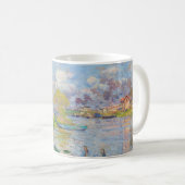 Claude Monet - Der Frühling der Seine Kaffeetasse (VorderseiteRechts)