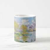 Claude Monet - Der Frühling der Seine Kaffeetasse (Mittel)