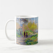 Claude Monet - Der Frühling der Seine Kaffeetasse (Links)