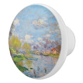 Claude Monet - Der Frühling der Seine Keramikknauf (Rechts)